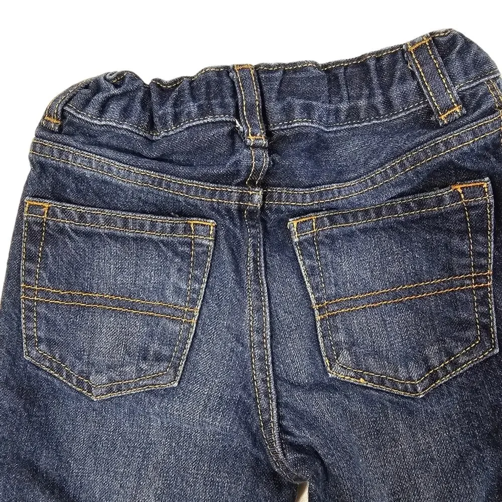 OshKosh B'Gosh Classic Denim Blue Jeans Toddler Size 4T Unisex